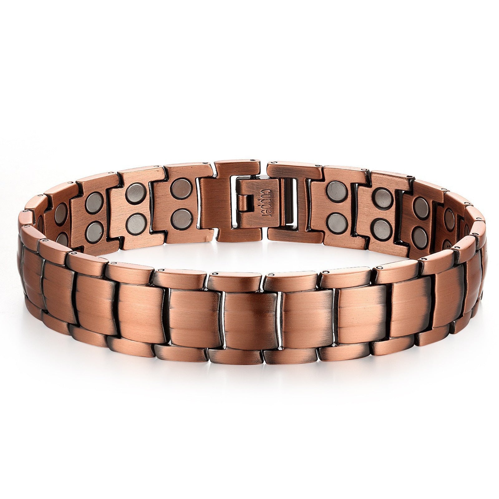 Kupferarmband für Herren mit Magnetverschluss