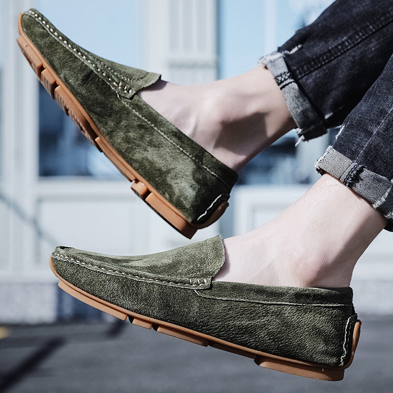Atmungsaktive Herrenschuhe aus Echtleder
