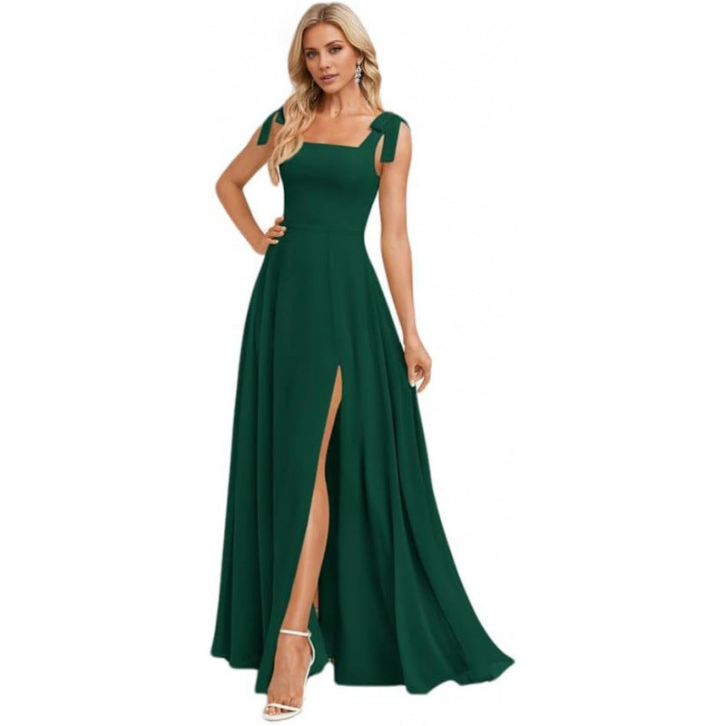 Elegantes Maxikleid mit verstellbaren Trägern