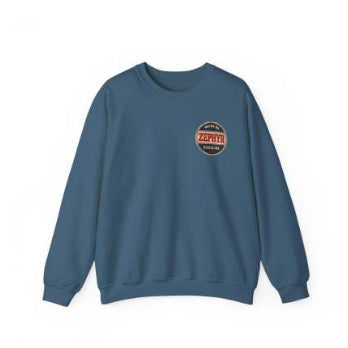 Unifarbenes Rundhals-Sweatshirt