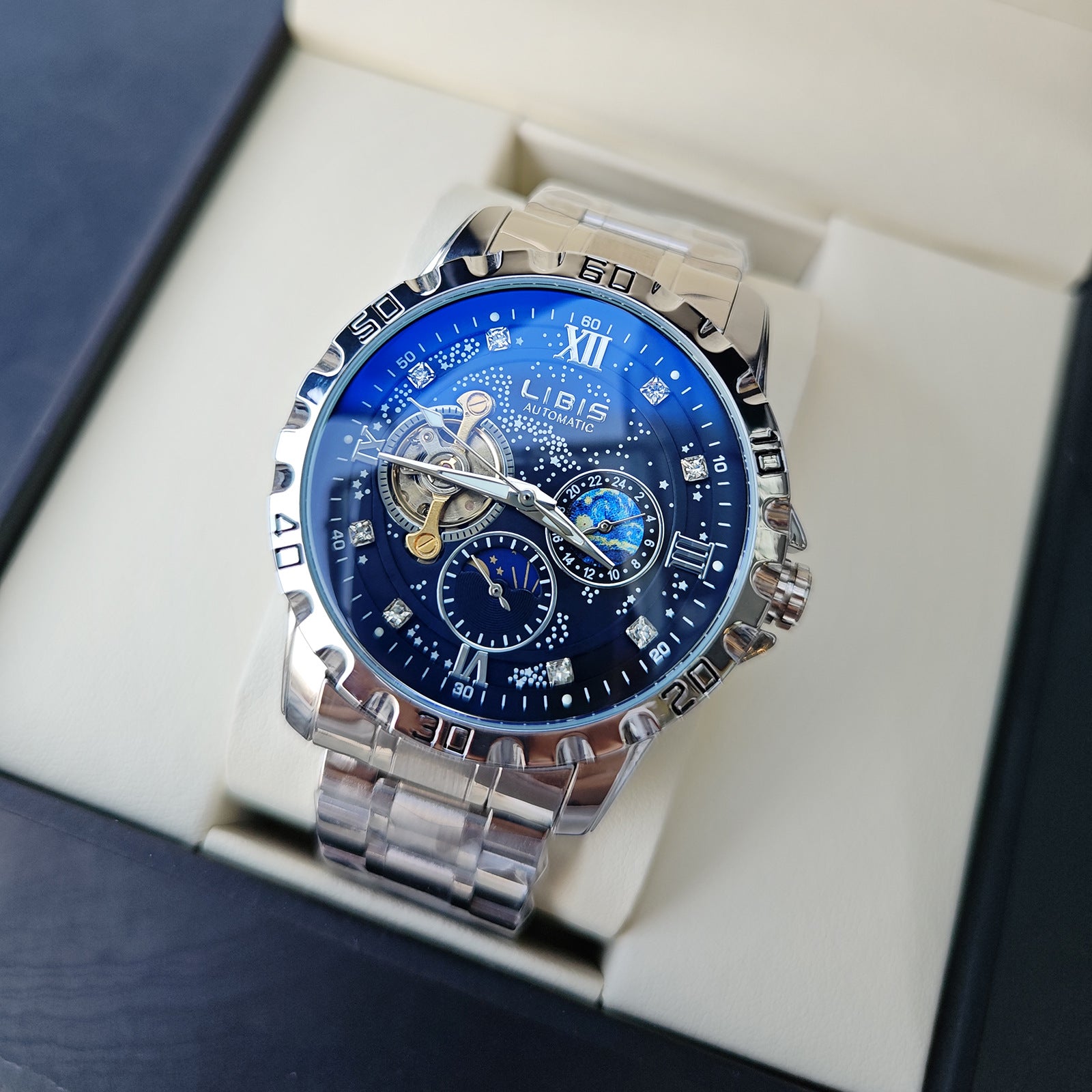 Herren-Lumineszenz Armbanduhr