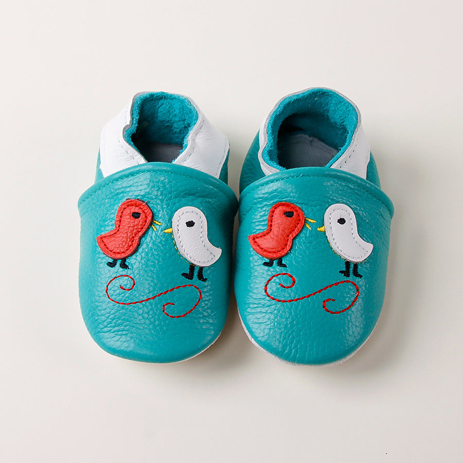 Lauflernschuhe aus Leder für Babys | LuxeStyle