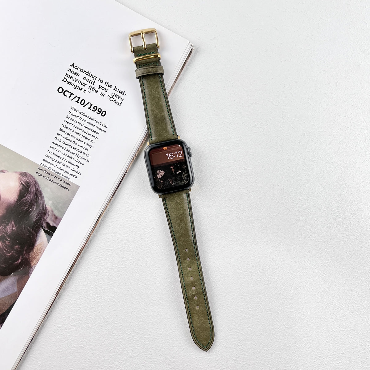 Armband für Apple Watch mit Dornschliesse – Bild 5 | LuxeStyle