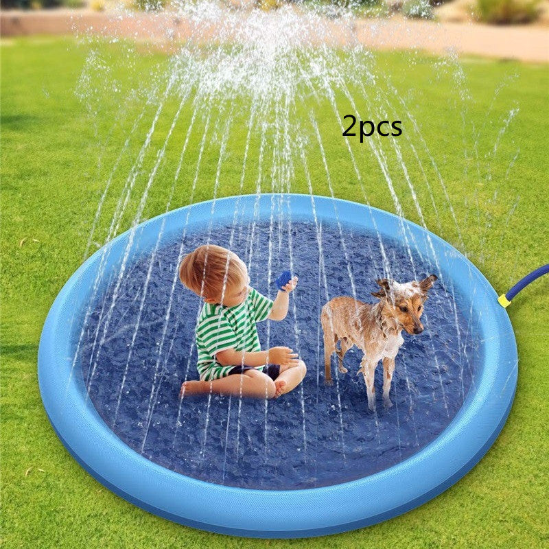Rutschfester Wasser-Spielmatte für Kinder & Hunde