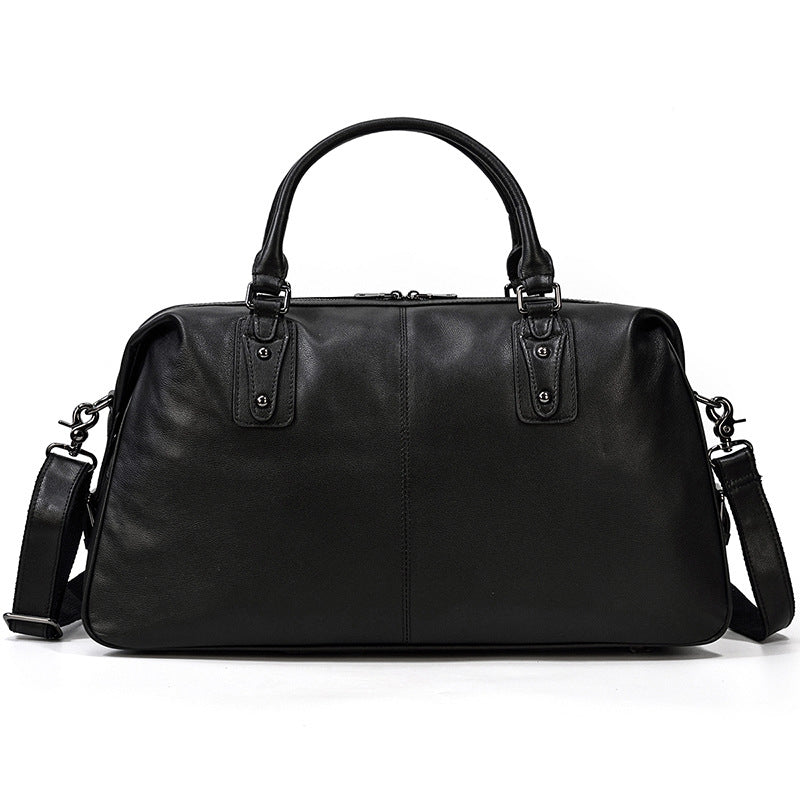 Retro Reisetasche aus Leder für Herren – Bild 6 | LuxeStyle