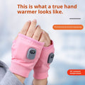 USB Beheizbare Halbfinger-Handschuhe