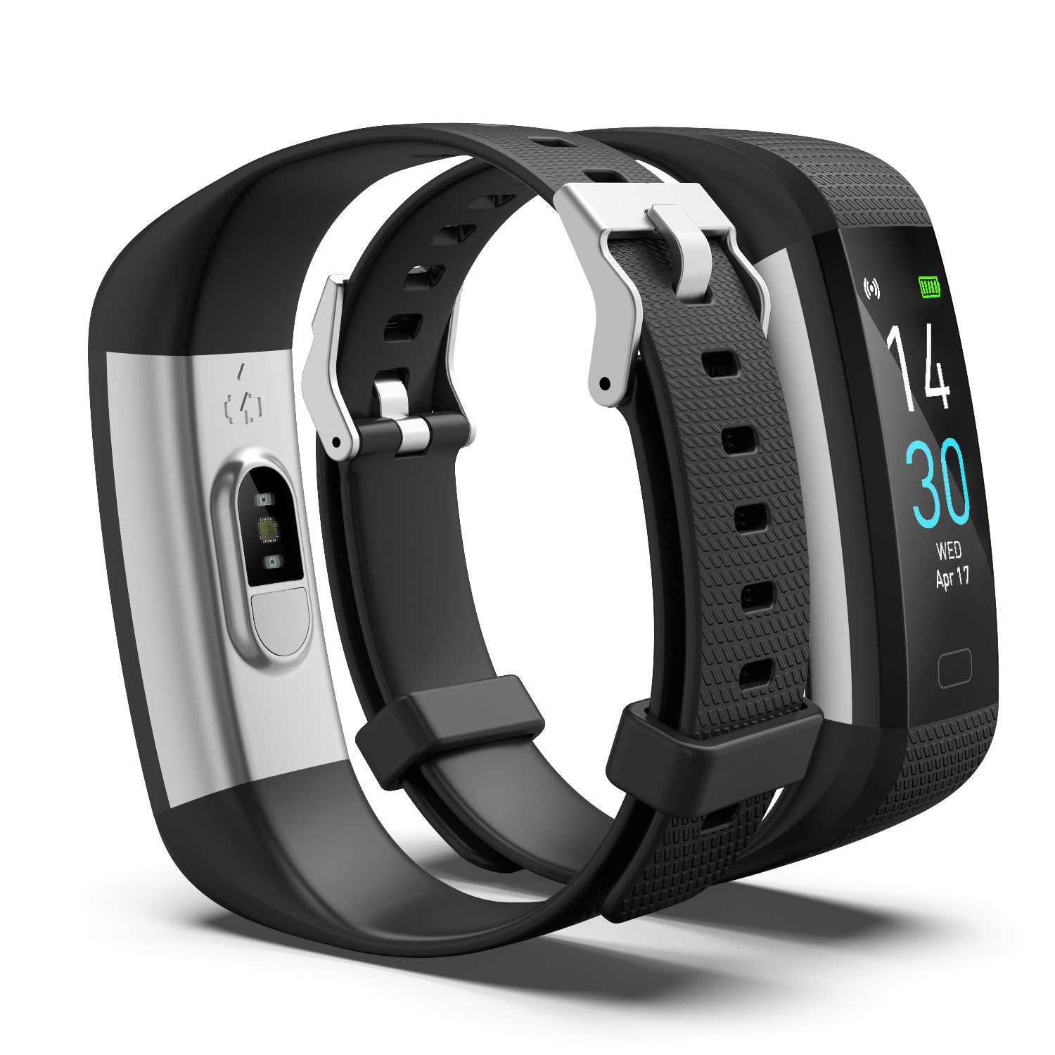S5 Fitness-Armband mit Temperatur- und Blutdruckmessung – Ansicht 3