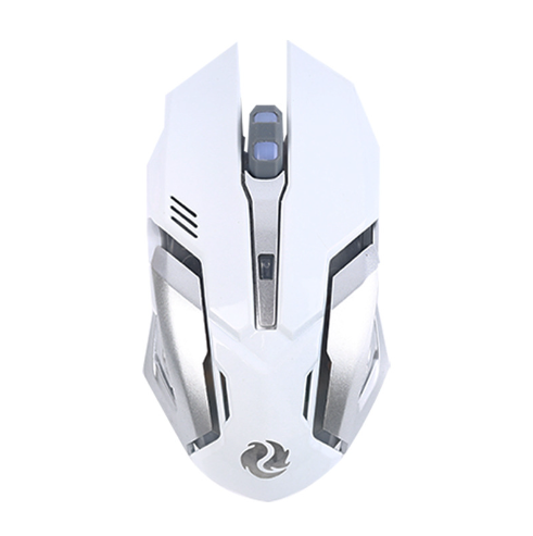 Drahtlose Gaming-Maus, stumm und ergonomisch
