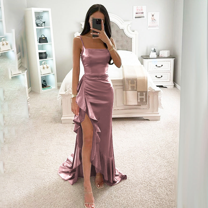 Tailliertes Abendkleid für Damen – Bild 3 | LuxeStyle