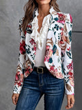 Damen Freizeitjacke mit Print – Bild 7 | LuxeStyle