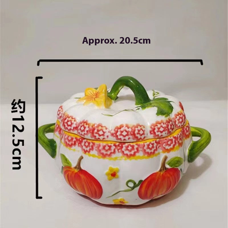 Kürbis-Tafelgeschirr Set