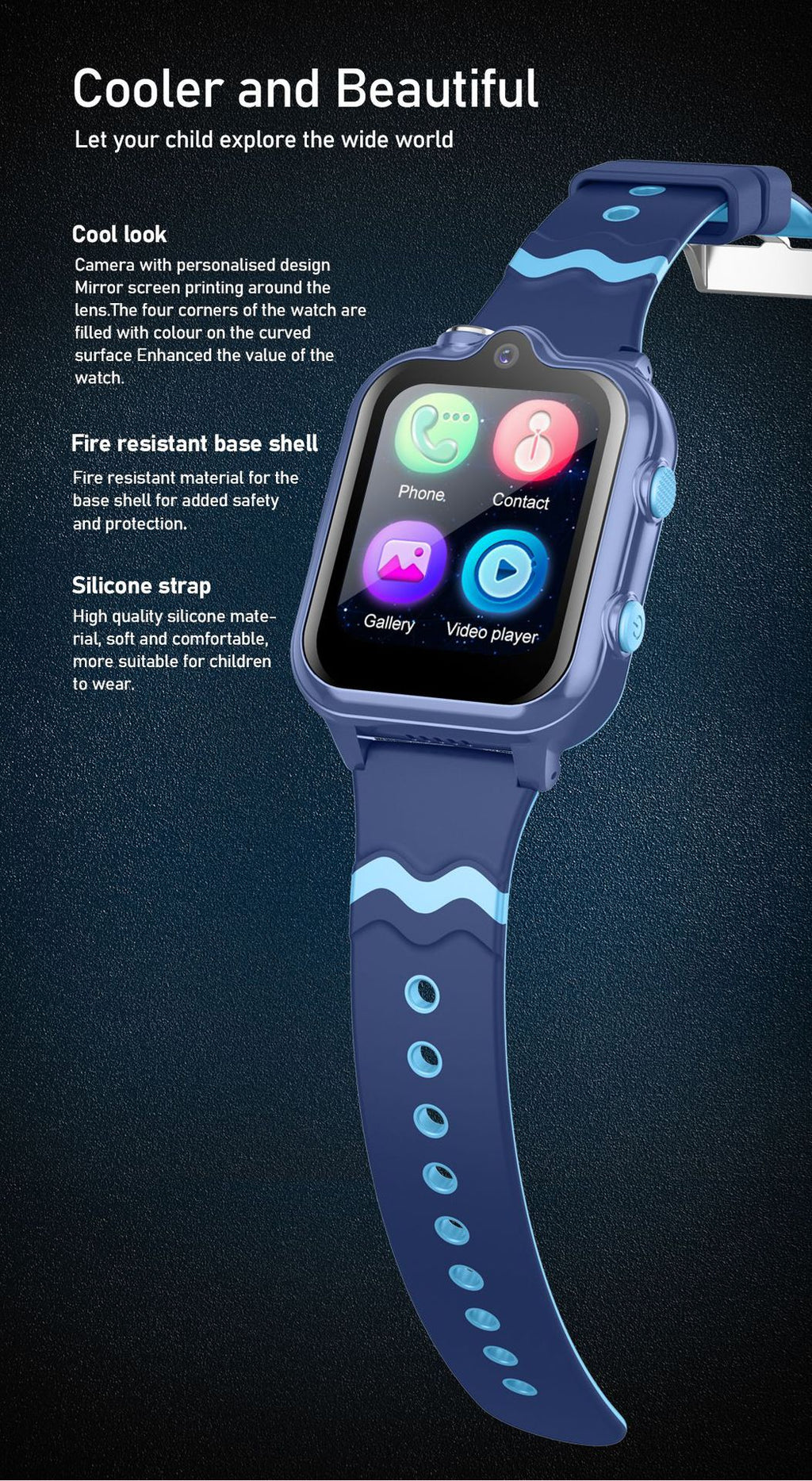 Kinder Smartwatch mit GPS und Videotelefonie – Bild 4 | LuxeStyle