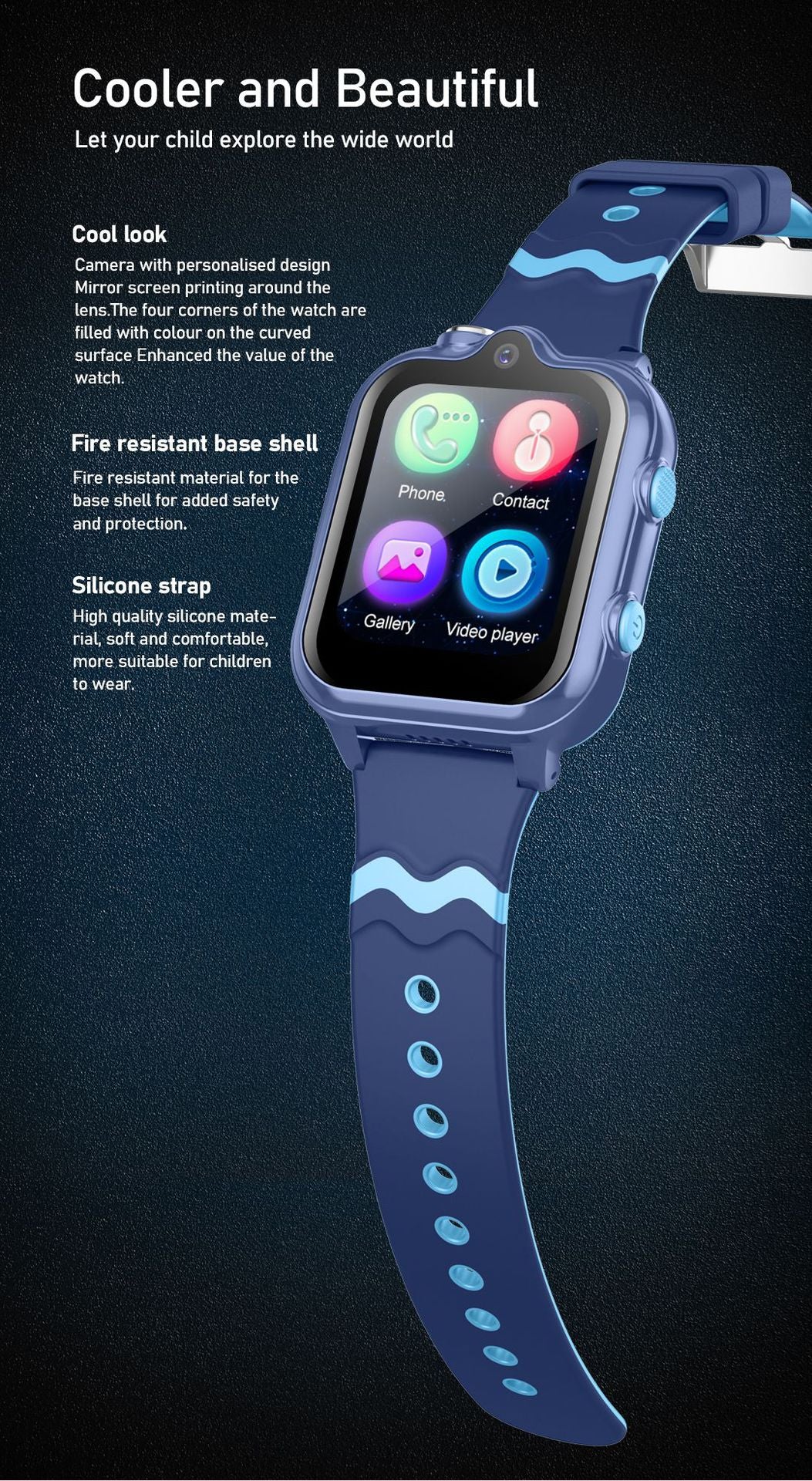 Kinder Smartwatch mit GPS und Videotelefonie – Bild 4 | LuxeStyle