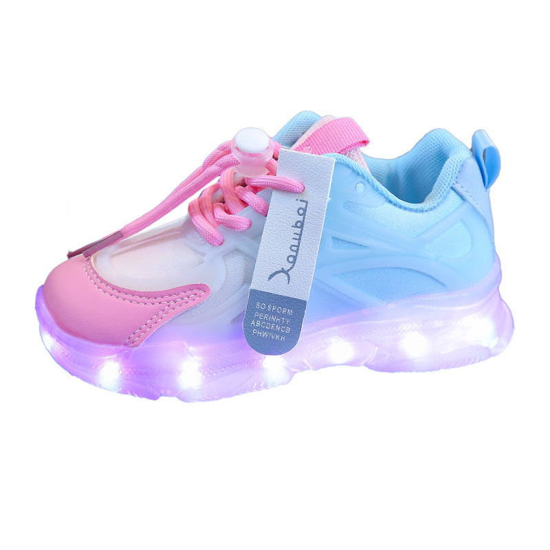 Leuchtende Kinder-Sneaker