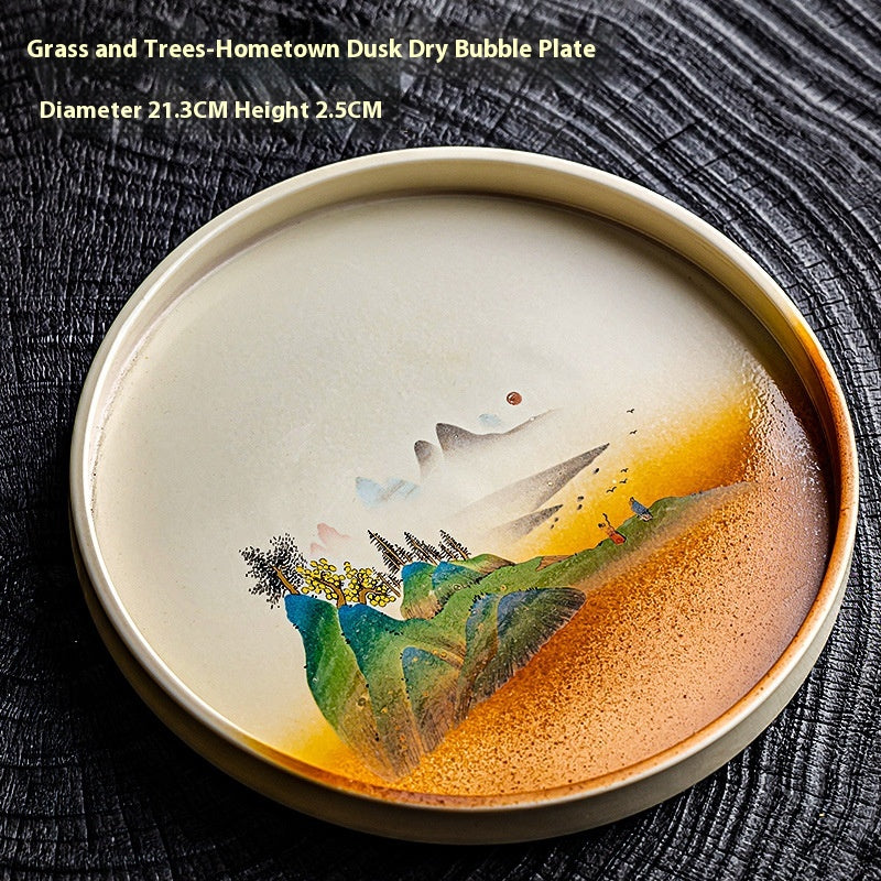 Keramik-Teeteller "Japanische Landschaft" – Bild 6 | LuxeStyle