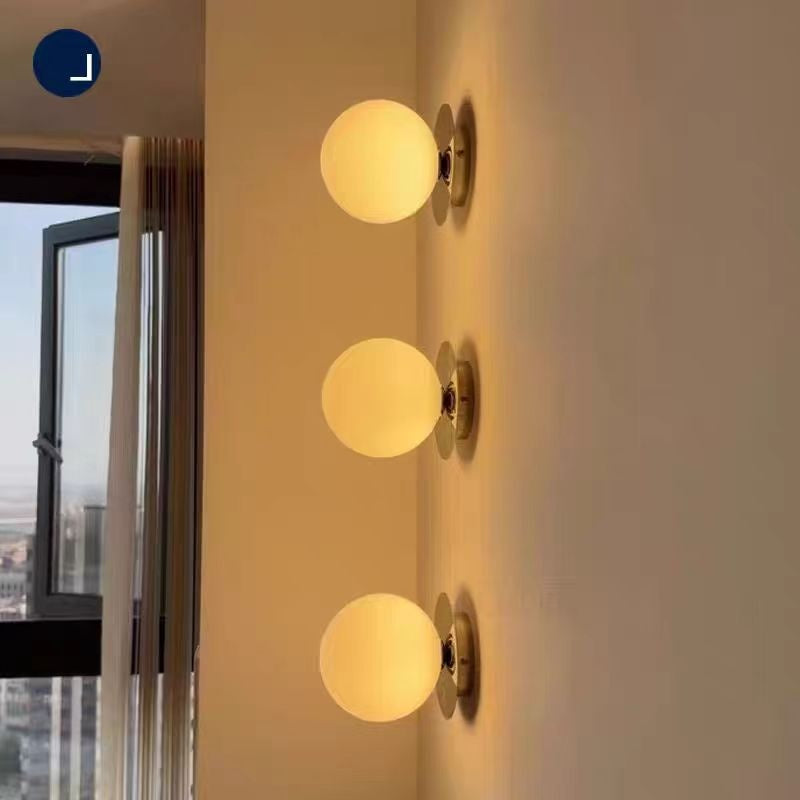 Wandlampe mit Spiegel-Finish