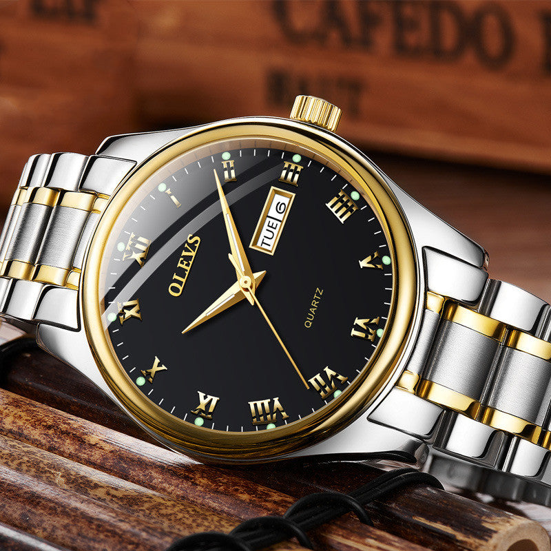Tide Marken Double Calendar Quarzuhr – Bild 3 | LuxeStyle