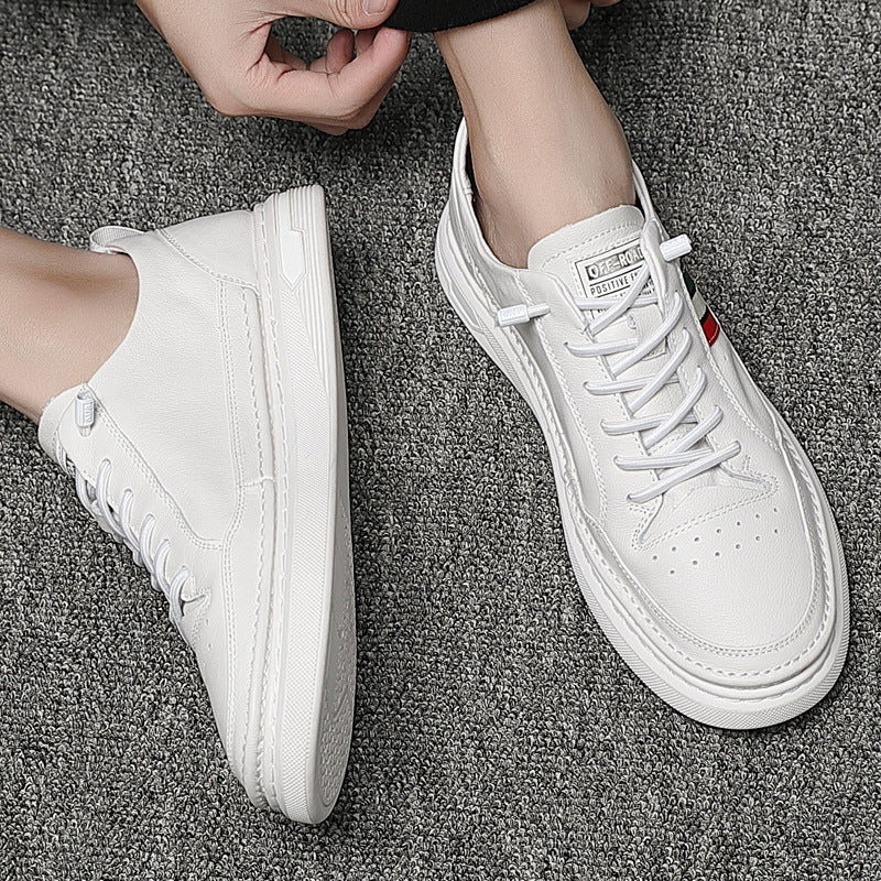 Atmungsaktive Freizeit-Sneaker mit Innenabsatz – Bild 3 | LuxeStyle