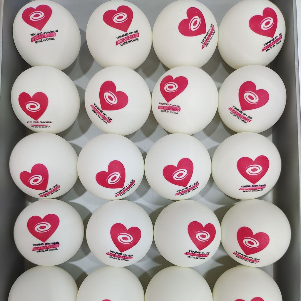 Galaxy Red Heart Trainingsball (100 Stk.) – Bild 1 | LuxeStyle