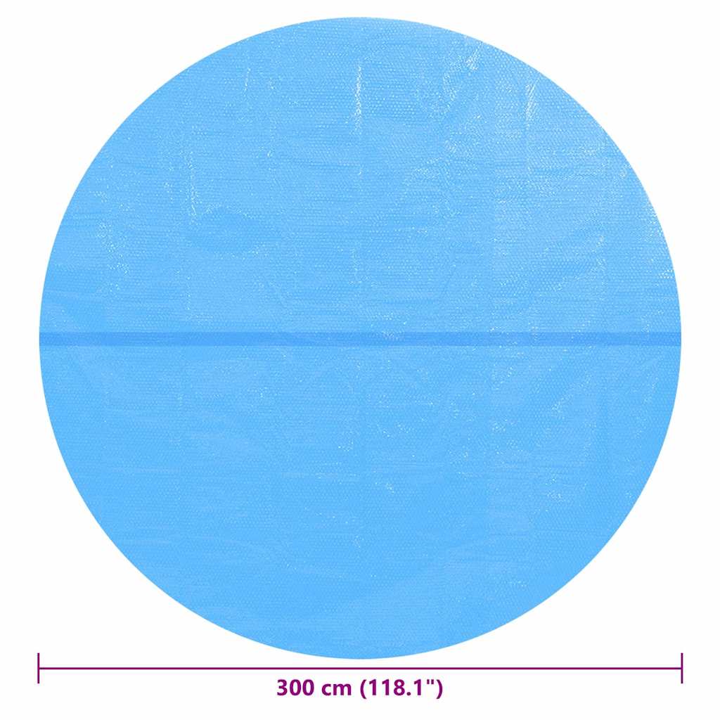 Schwimmende Solar Poolabdeckung 300 cm