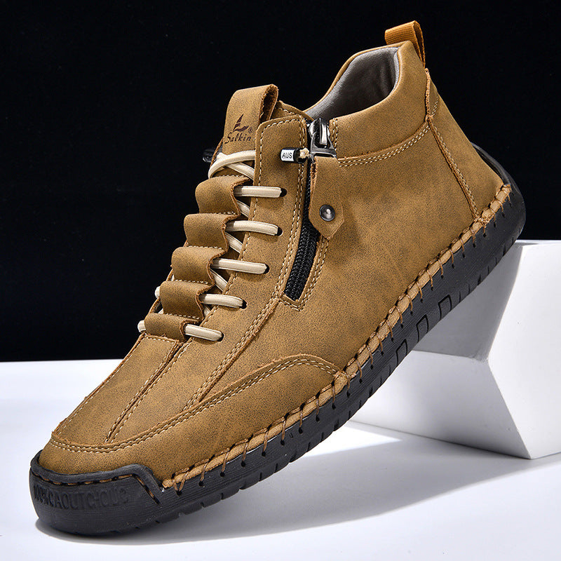 Herrenleather Sneaker – Bild 5 | LuxeStyle