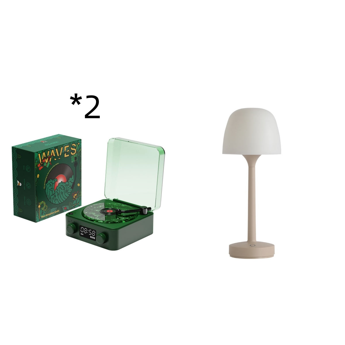 Retro Plattenspieler Bluetooth Lautsprecher