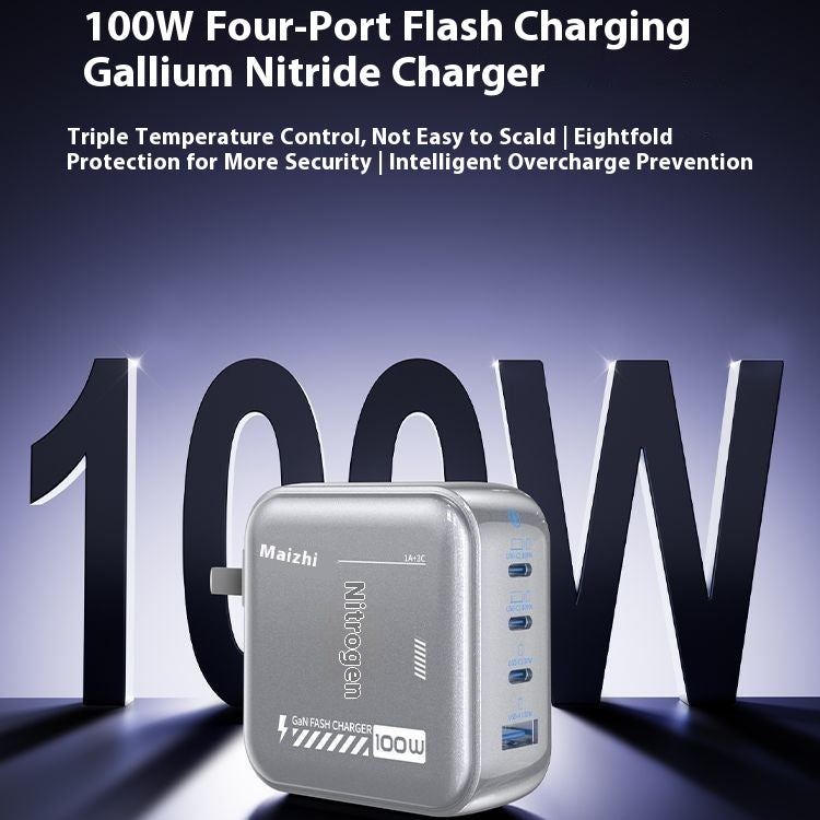 GaN Multiport-Schnellladegerät 100W