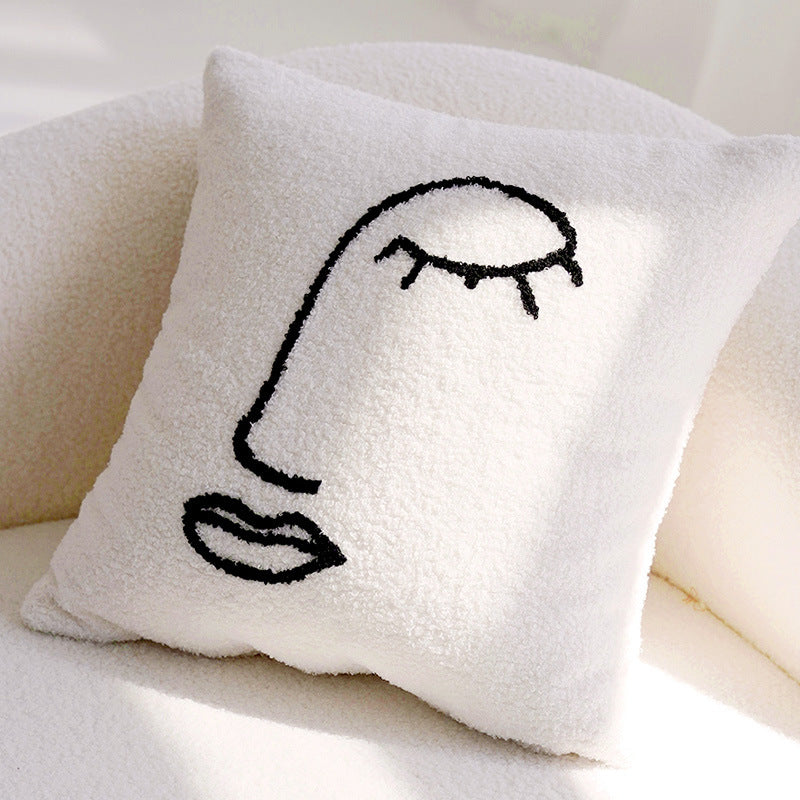 Abstrakte Kissen für Sofa und Bett