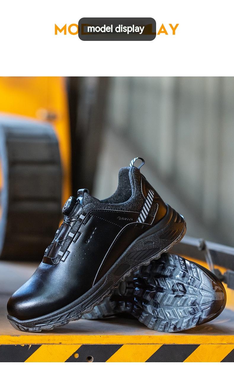 Sicherheits-Schuhe mit Drehverschluss