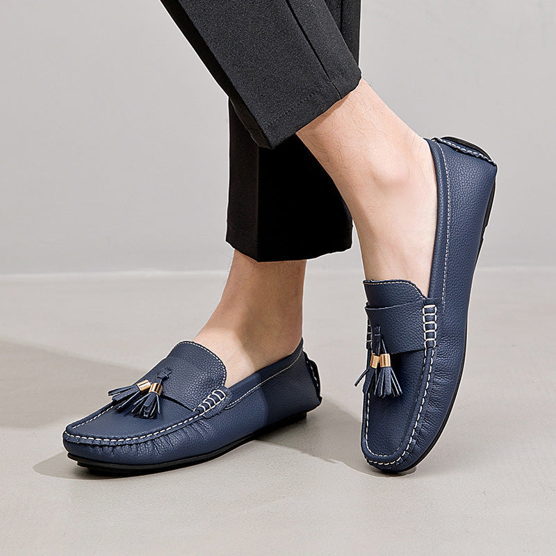 Herren Loafer aus Wildlederimitat