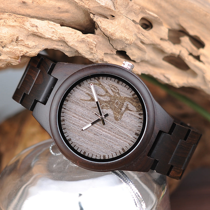 Holzarmbanduhr Classic Analog