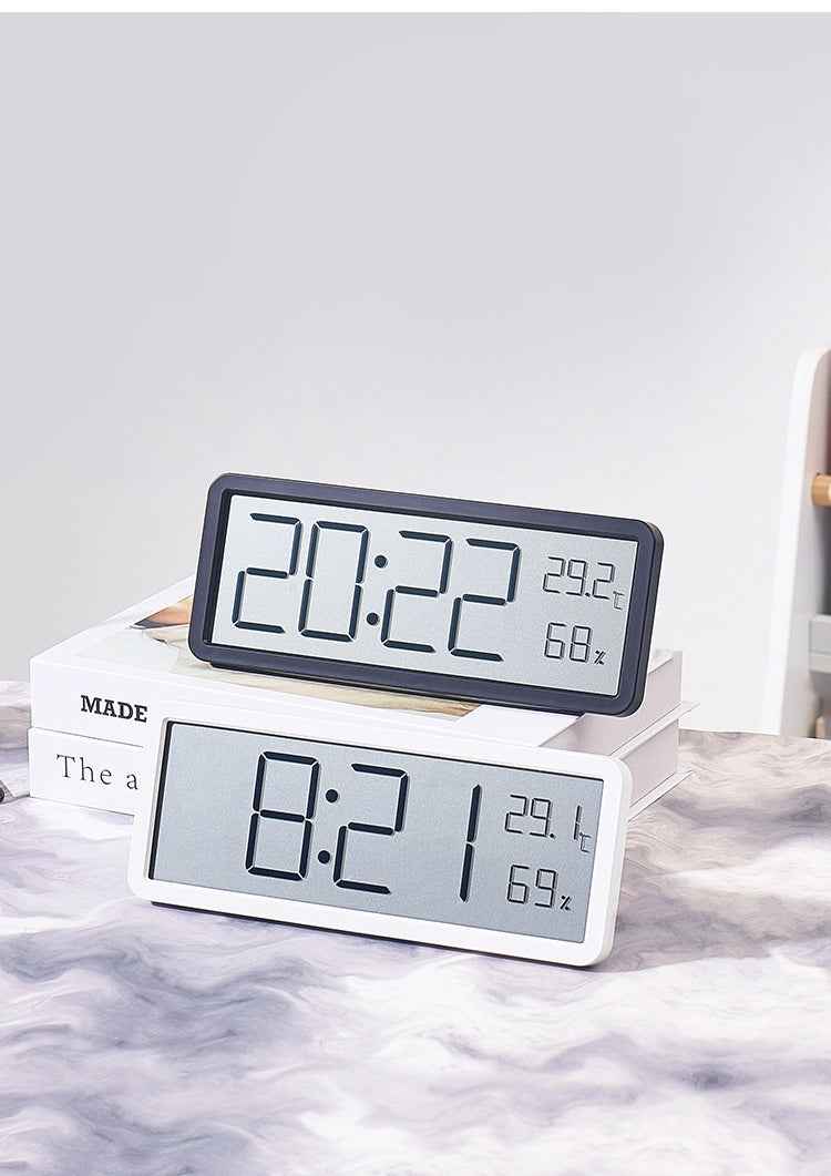 Grosser Bildschirm Temperatur- und Feuchtigkeitsuhr – Bild 13 | LuxeStyle