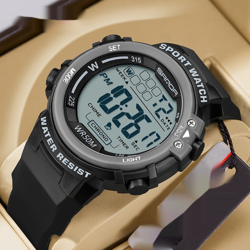 Multifunktionale leuchtende Herrenuhr – Bild 4 | LuxeStyle