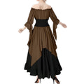 Retro Korsett-Kleid mit Plissee
