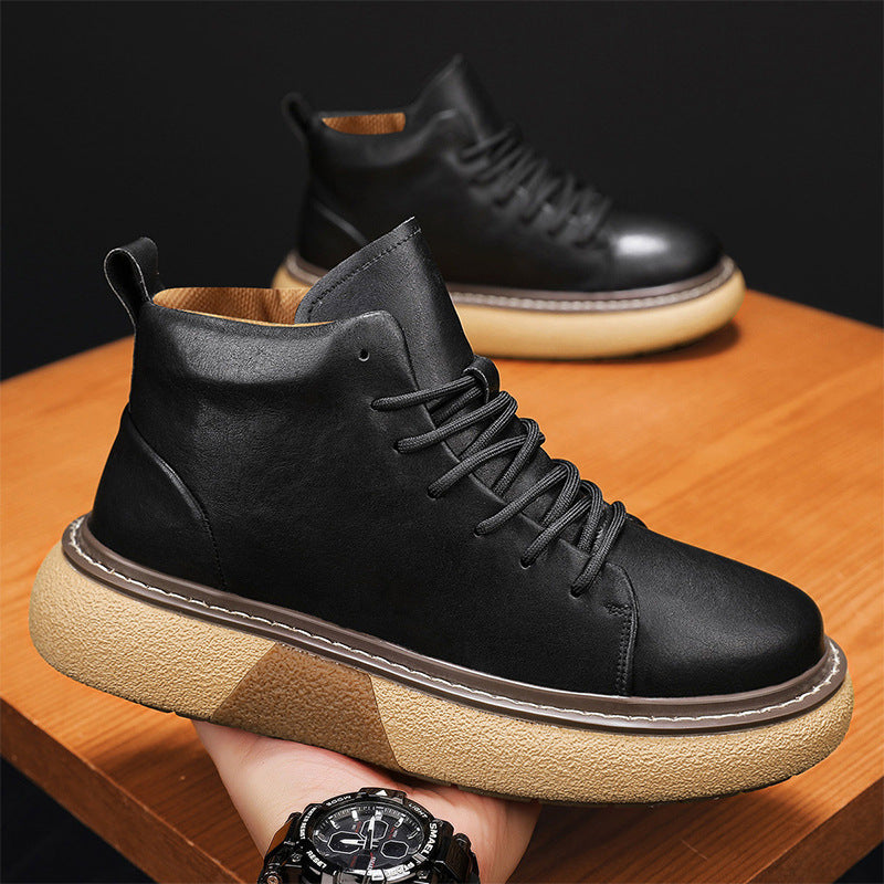 Herren High-top Martin Freizeitschuhe – Bild 2 | LuxeStyle