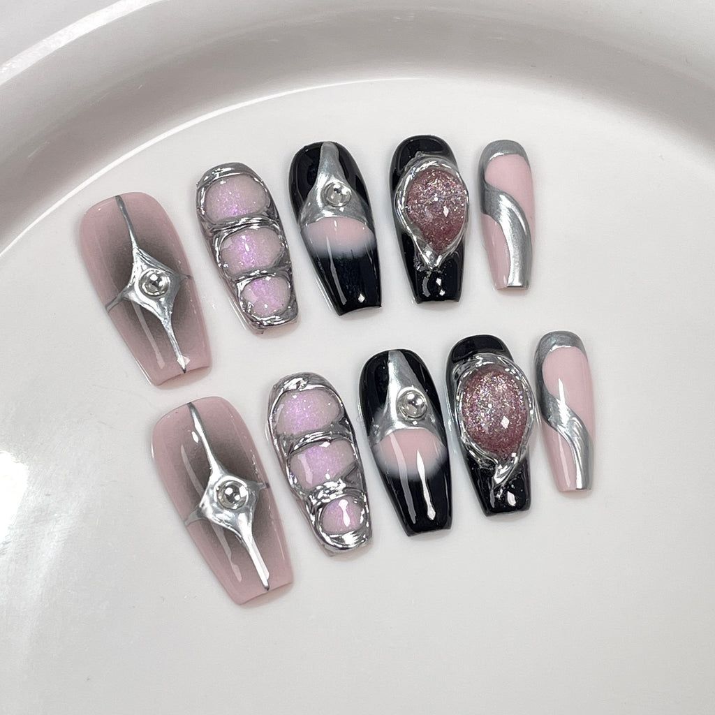 Handgemachte Nagelspitzen (mittel) – Ansicht 3
