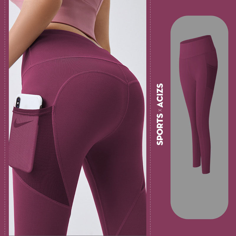 Yoga-Hosen mit Taschen