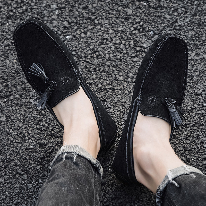 Burgunder Leder Sneaker – Bild 5 | LuxeStyle