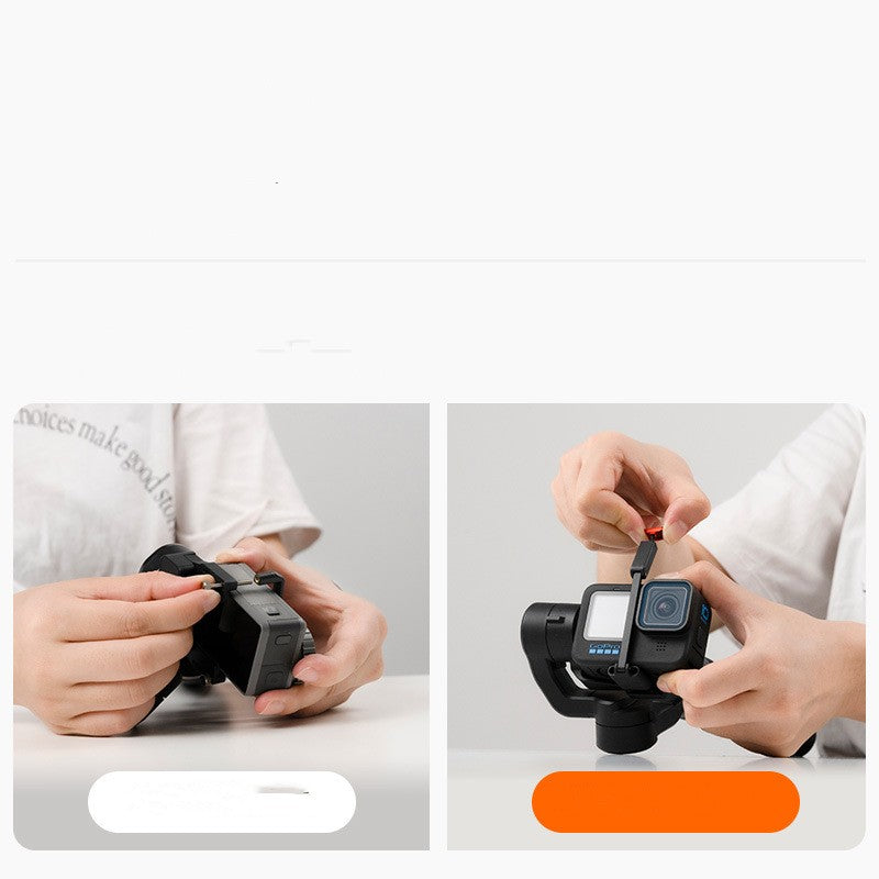 Gimbal Anti-Shake Stabilisator für Action-Kameras
