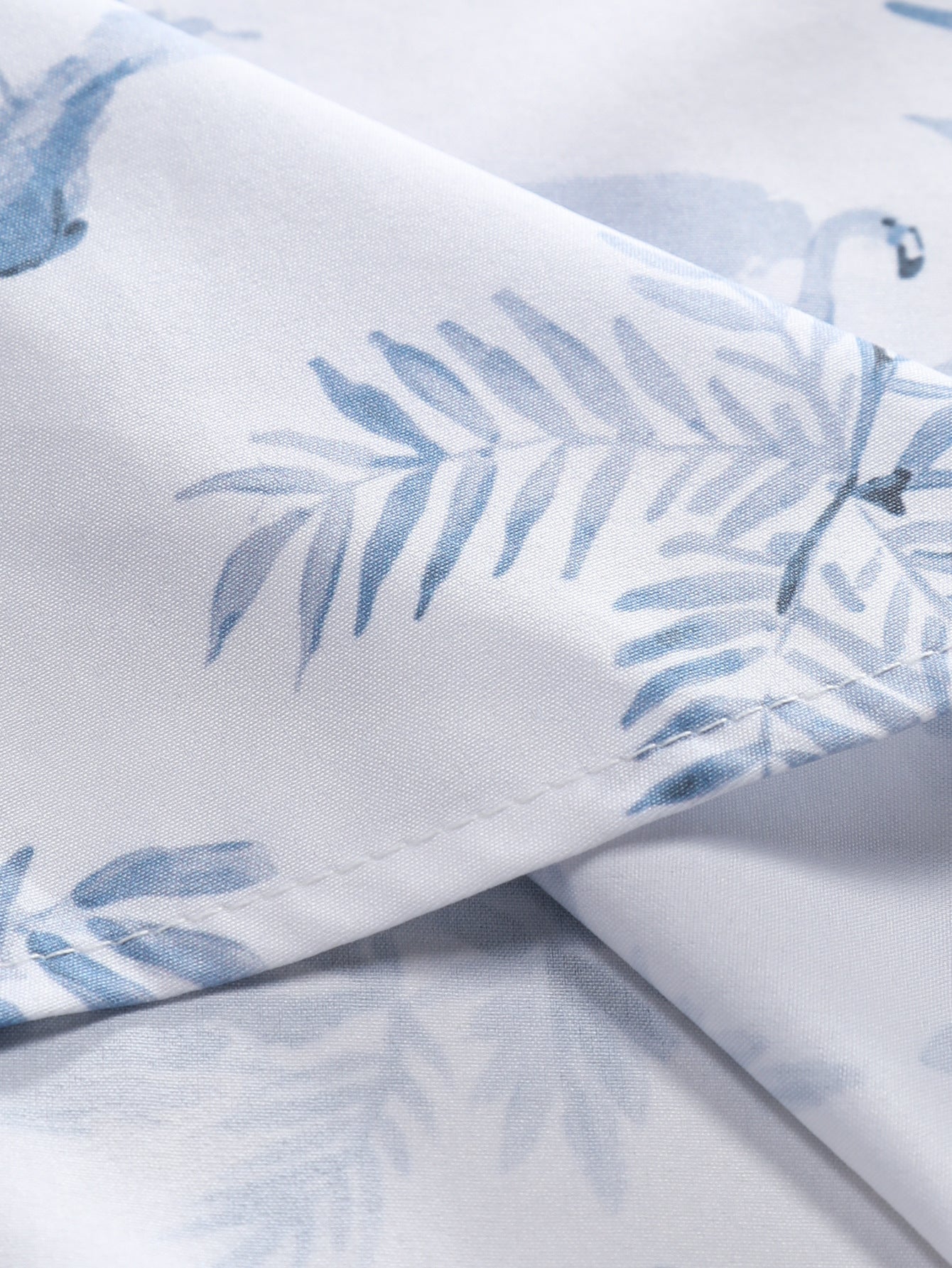 Herren Kurzarm-Shirt mit Blumenmuster