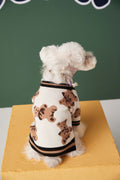 Hundekuscheldecke mit V-Ausschnitt, Streifen – Bild 5 | LuxeStyle