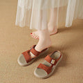 Bequeme Casual Slide Sandalen mit dicker Sohle