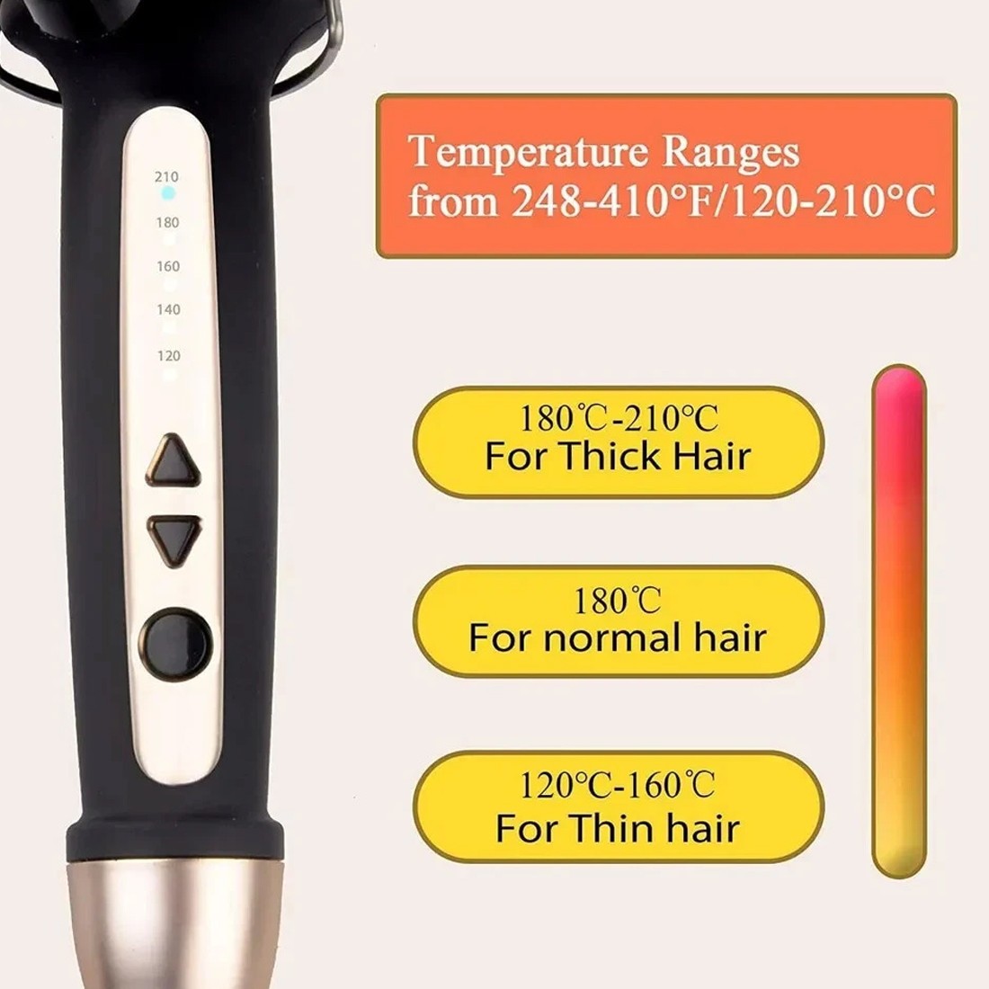 Lockenstab 38mm mit Ionen-Technologie – Ansicht 3
