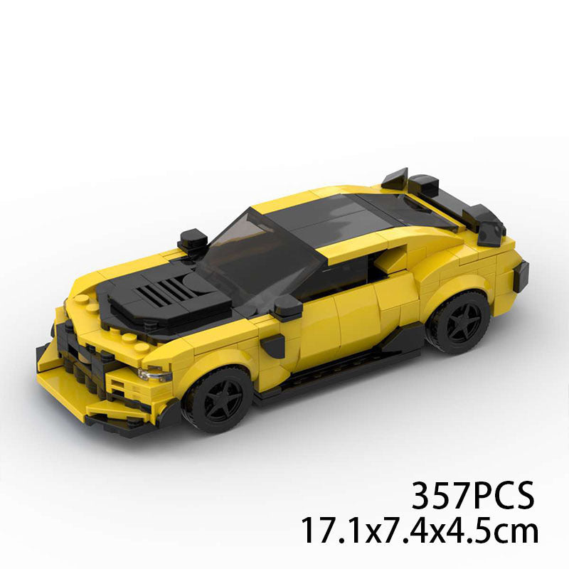 Bausteine Muscle Car Bausatz – Bild 3 | LuxeStyle