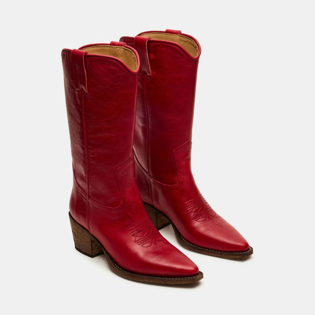 Verzierte Blockabsatz Damenstiefel Oberschenkelhoch Plus-Grössen