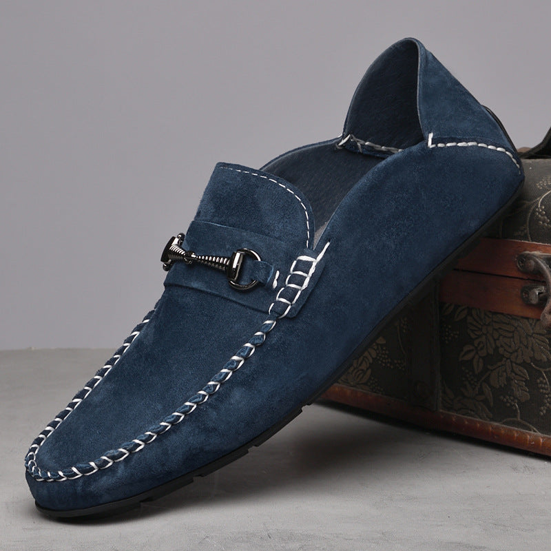 Schuh aus Leder mit atmungsaktiver Sohle – Bild 3 | LuxeStyle