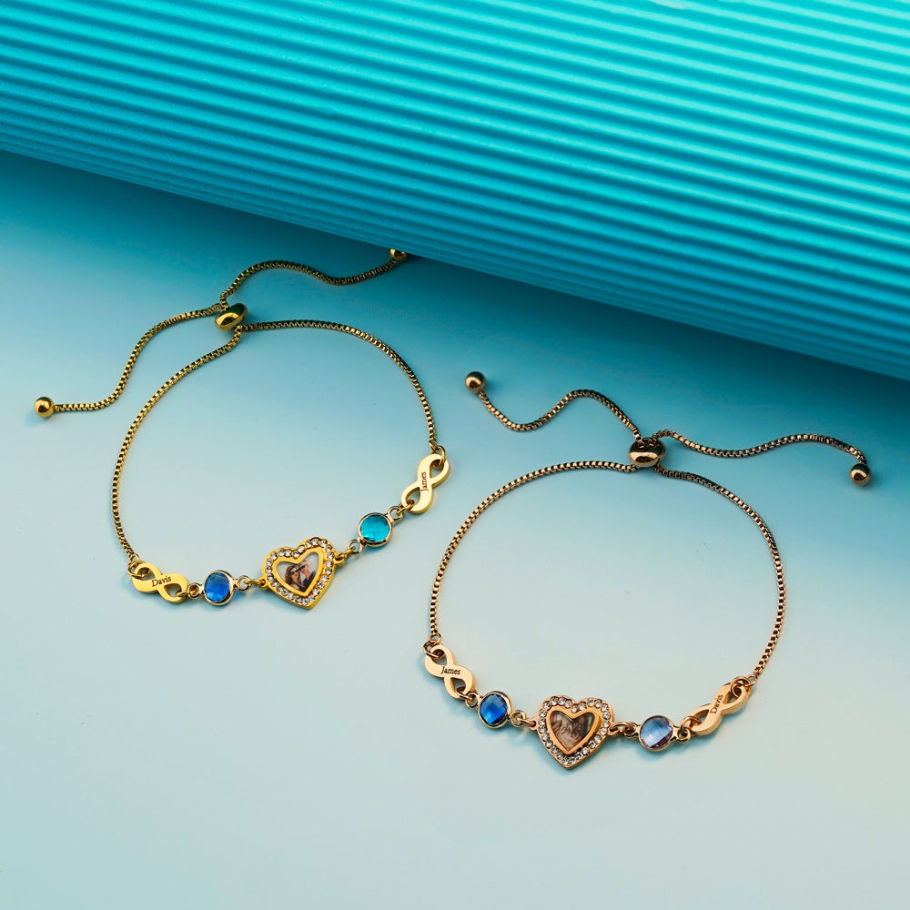 Edelstahl Armband, personalisierbar