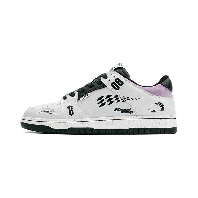 Graffiti Sportschuhe mit Plateau – Bild 6 | LuxeStyle