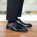 Herren Business-Schuhe mit Holzmaserung – Bild 1 | LuxeStyle