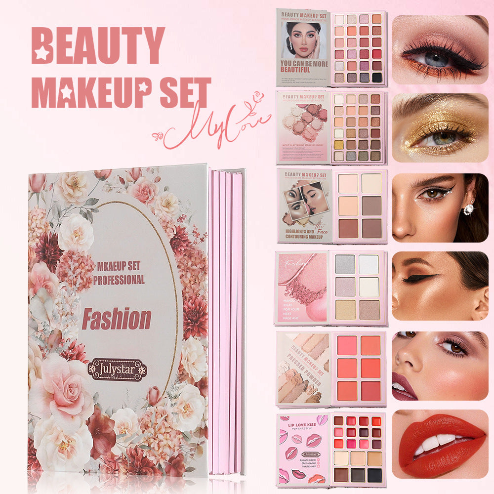 Lidschatten-Palette mit sechs Farben | LuxeStyle